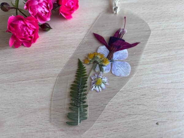 Marcapáginas de flores prensadas - Imagen 8