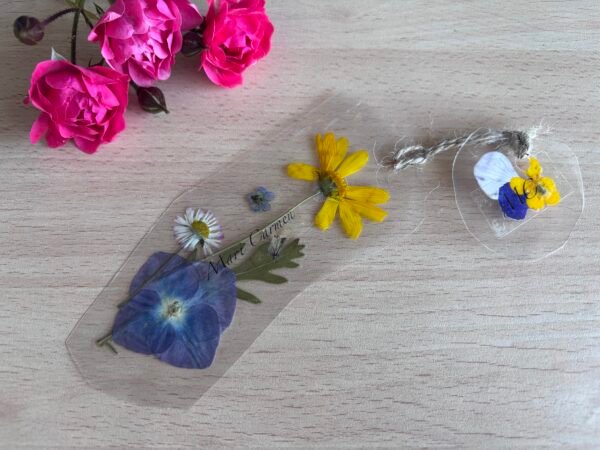Marcapáginas de flores prensadas - Imagen 21