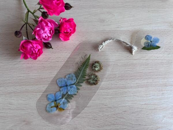 Marcapáginas de flores prensadas - Imagen 17