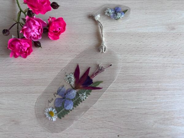 Marcapáginas de flores prensadas - Imagen 27