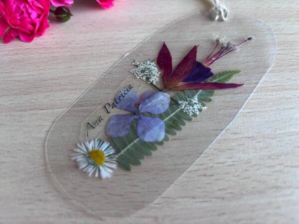 Marcapáginas de flores prensadas - Imagen 2