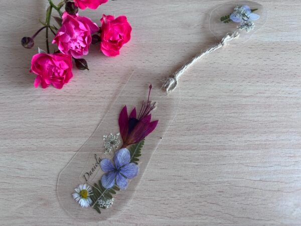 Marcapáginas de flores prensadas - Imagen 25