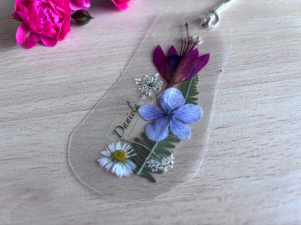 Marcapáginas de flores prensadas - Imagen 24