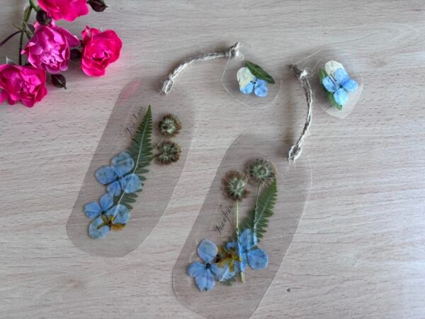 Marcapáginas de flores prensadas - Imagen 23