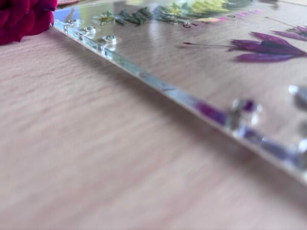 Cubierta Artesanal de Agenda con Encanto Floral - Imagen 4