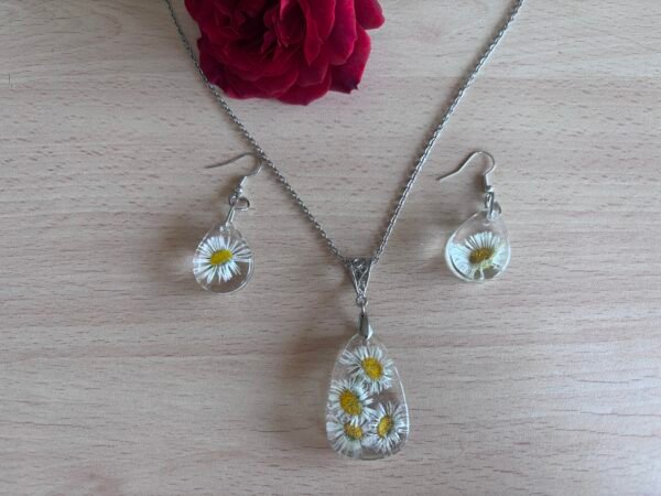 Pendientes de margaritas silvestres - Imagen 3