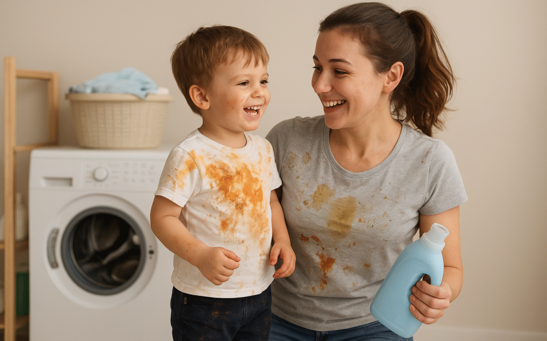 Diario de una madre: manchas de ropa