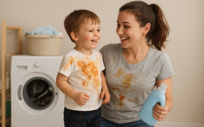 Diario de una madre: manchas de ropa