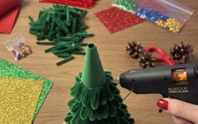 Creando mi Mini Árbol Navideño DIY