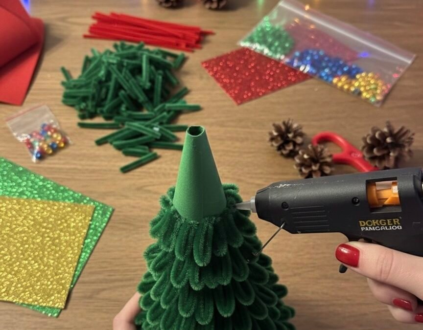 Creando mi Mini Árbol Navideño DIY