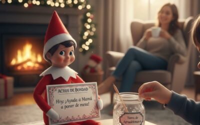 El Elfo de Navidad sin estrés: 30 Ideas conscientes y fáciles para padres ocupados